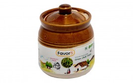 Favor8 Green Chilli Pickle   Jar  350 grams